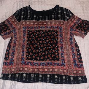 Forever 21 Mosaic Top